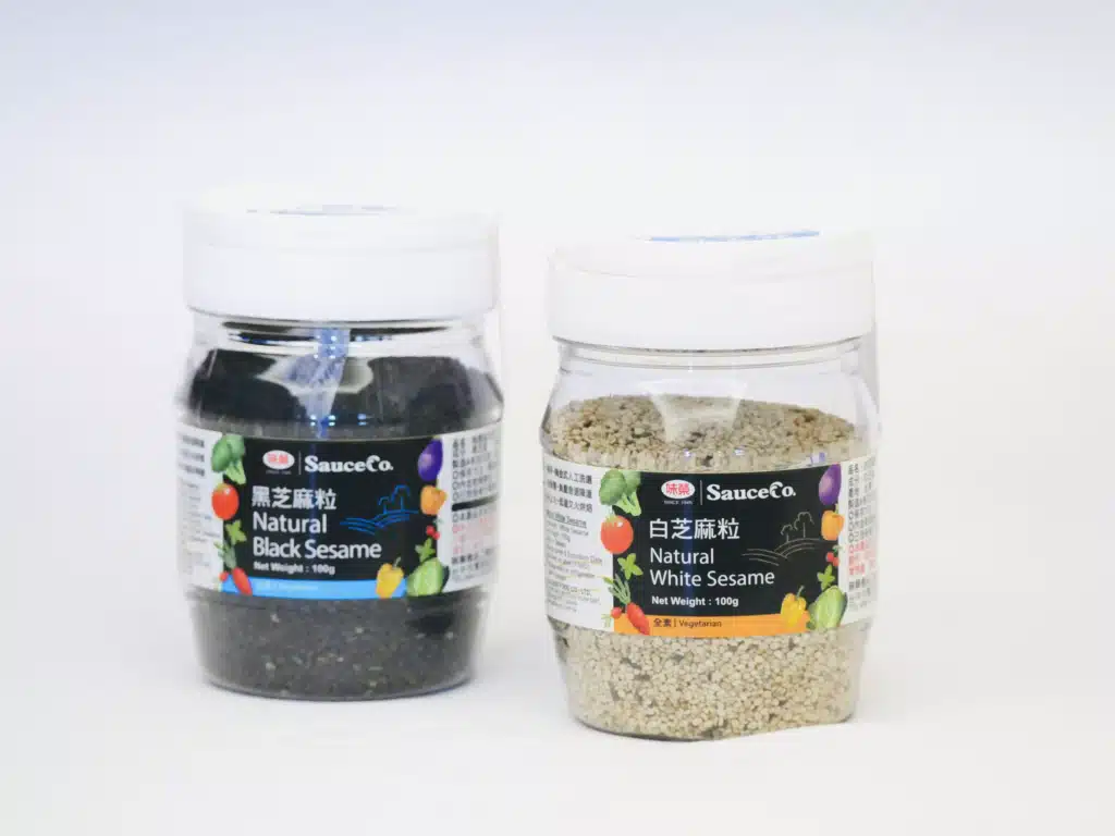 古法柴燒白芝麻粒顆粒飽滿特寫