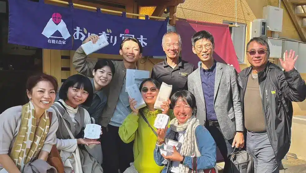 おにぎり宮本與宮崎有機米的深厚連結