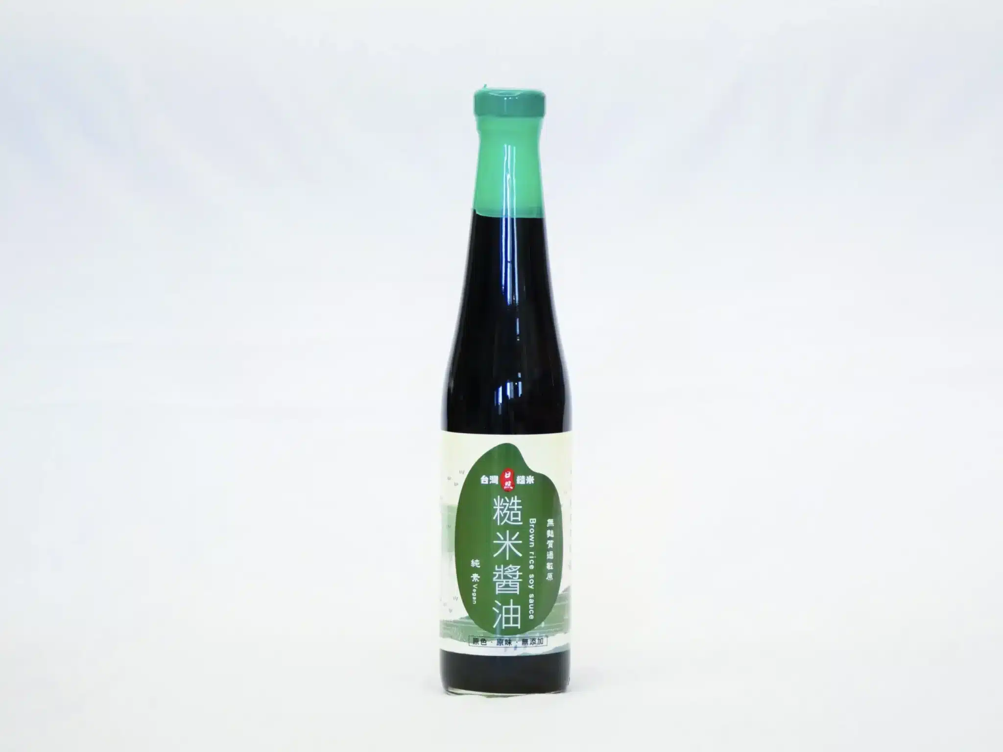 純釀糙米醬油主視覺 400ml 玻璃罐裝