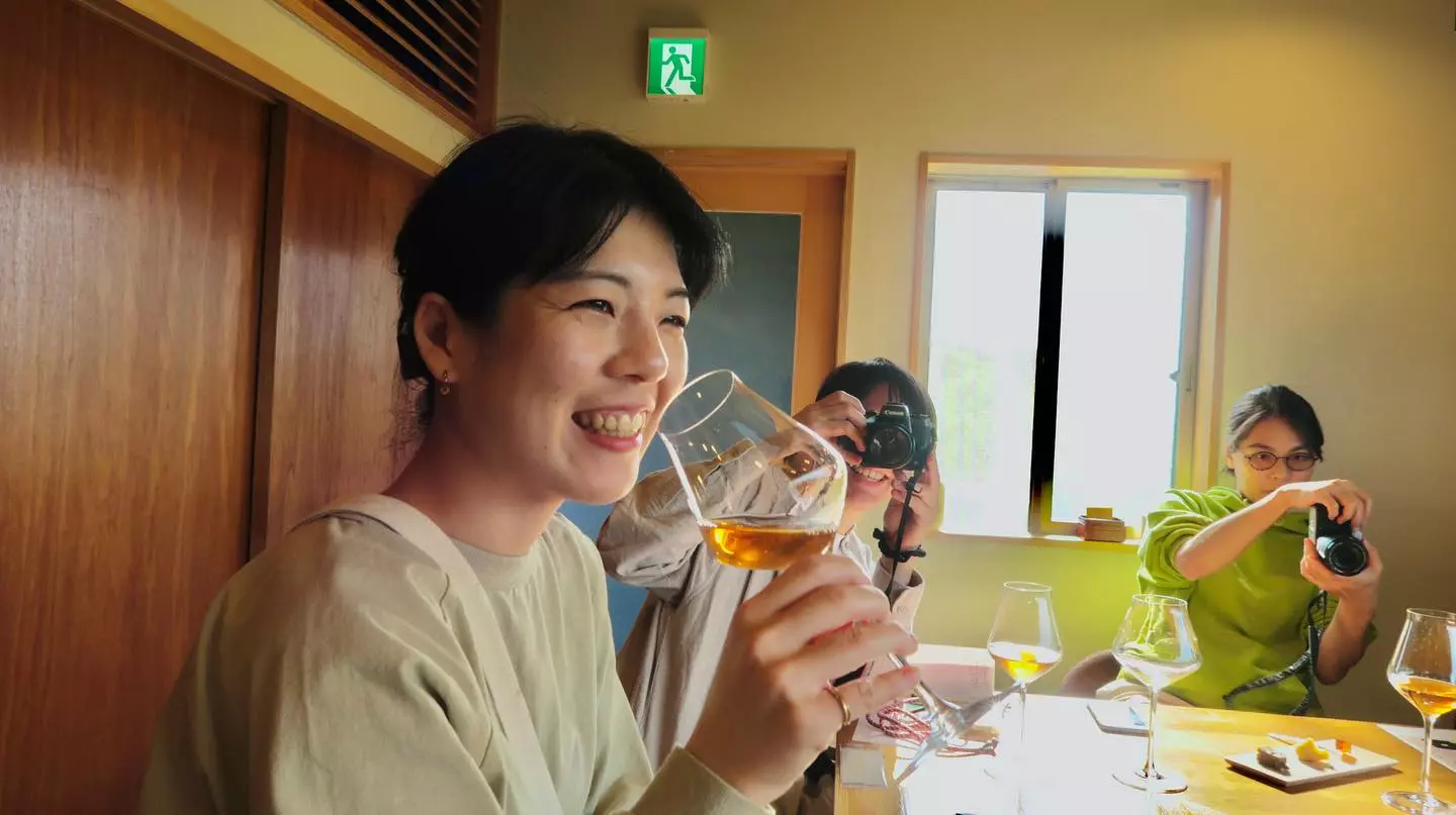 喝到好茶很開心