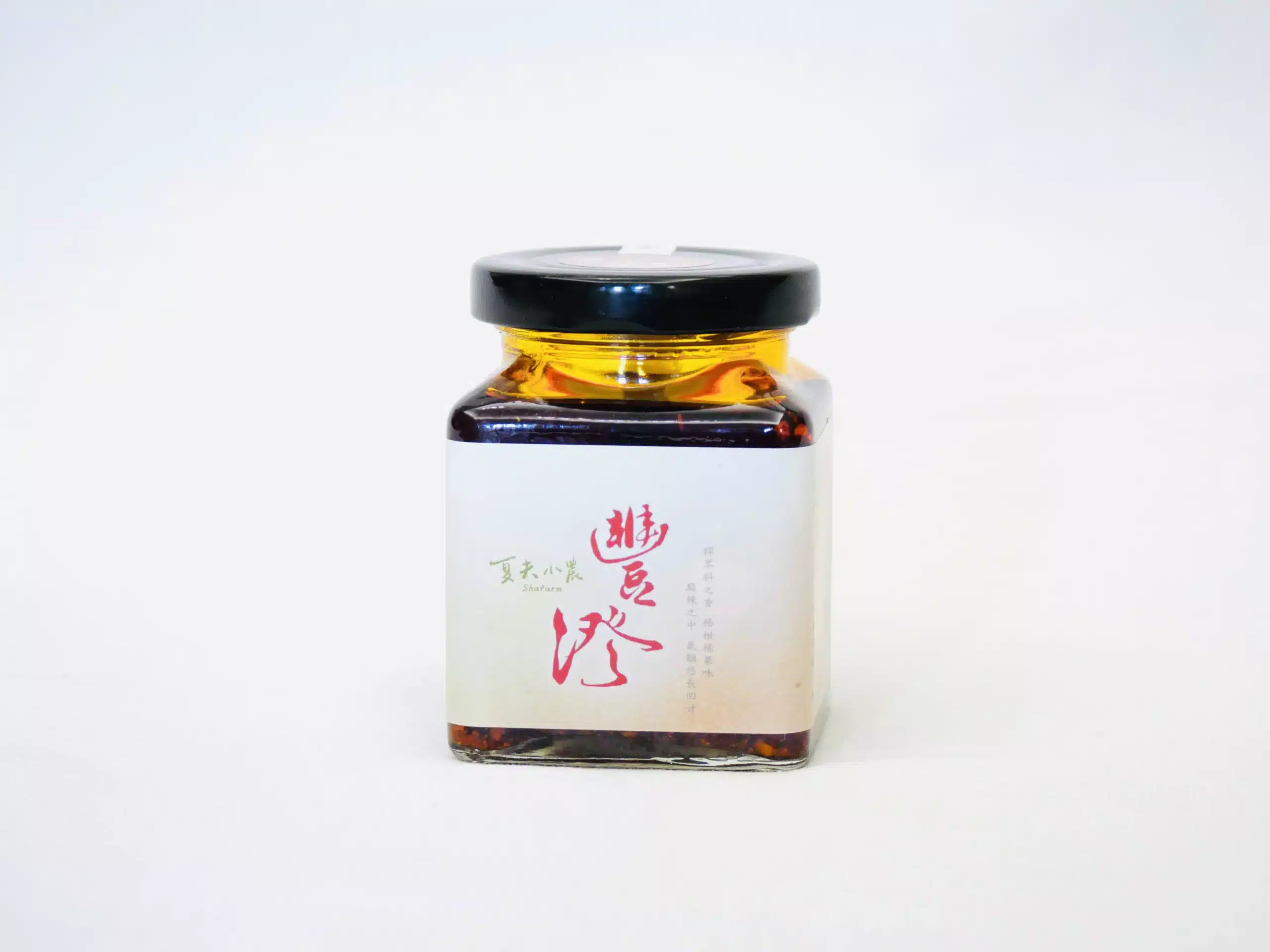夏夫小農豐澄椒麻辣油瓶身