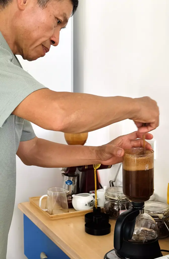 朝棟以實驗精神研究咖啡風味
