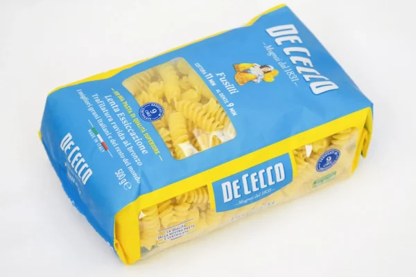DE CECCO 螺旋麵包裝近拍,義大利進口百年品牌麵食
