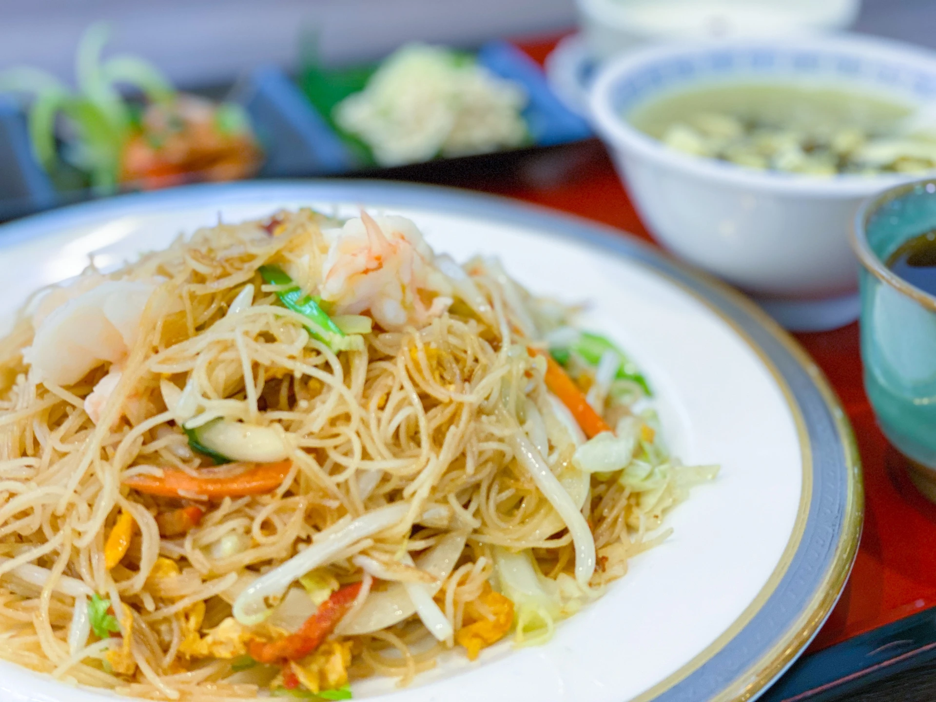 炒米粉料理示範