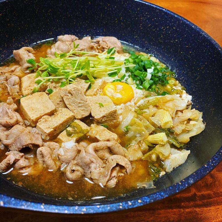 豆腐豬肉壽喜燒食譜