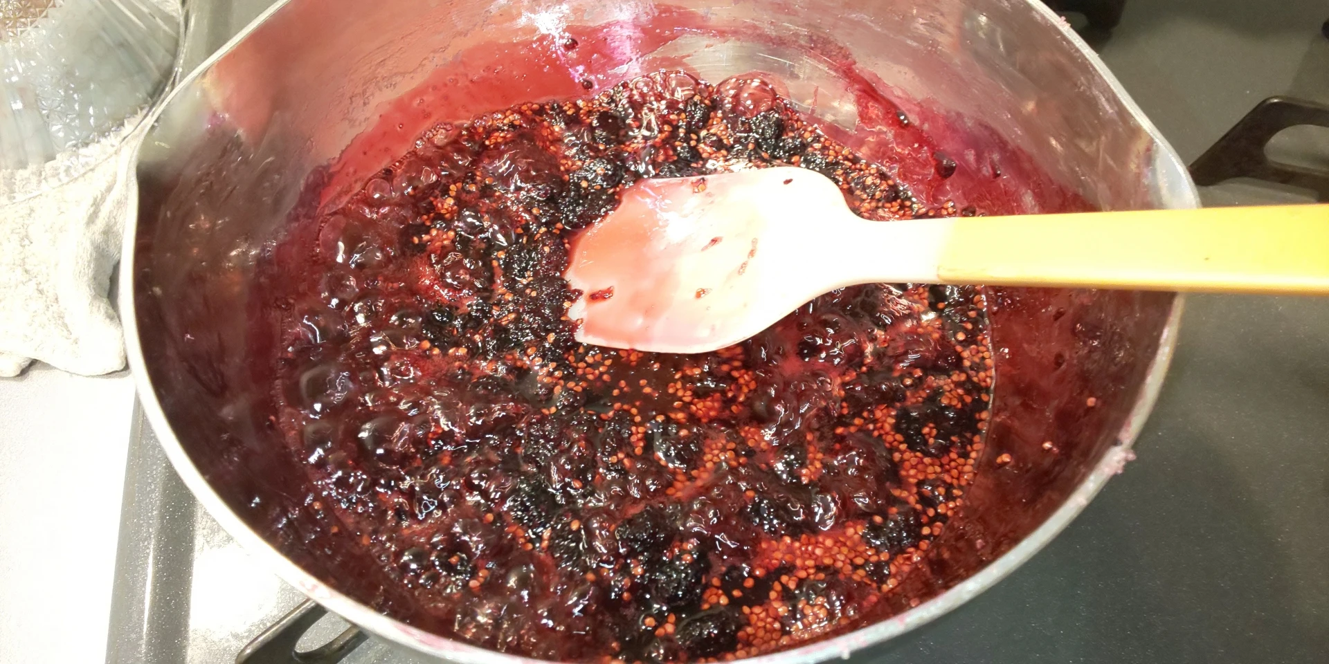 自製桑椹汁玻璃瓶成品