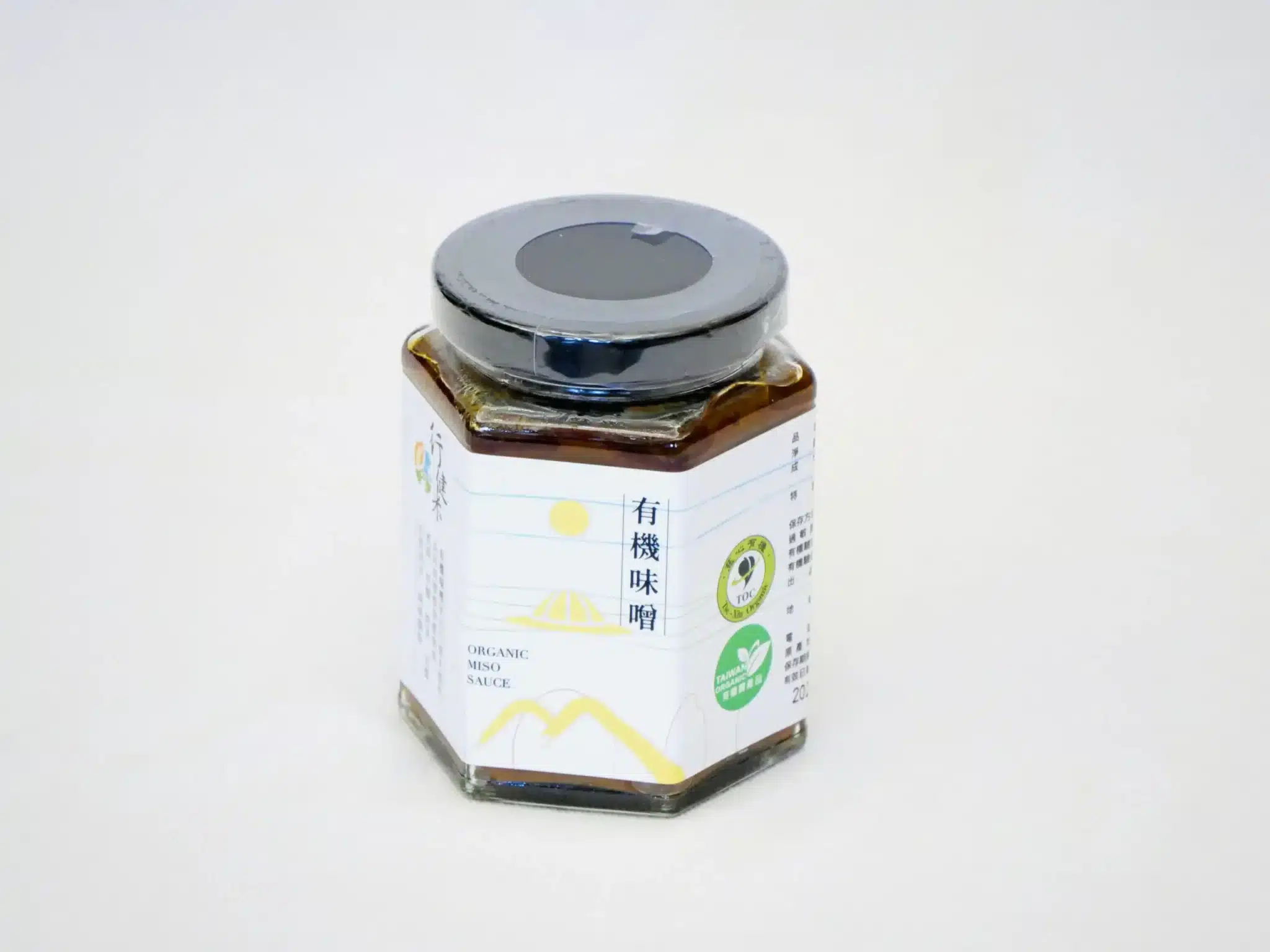 行健村有機味噌產品近照