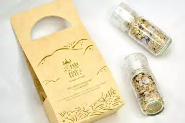 段木香菇風味鹽2入( 送禮組 )