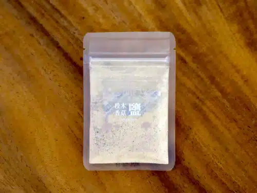 雙連埤｜段木香菇風味鹽-細粉